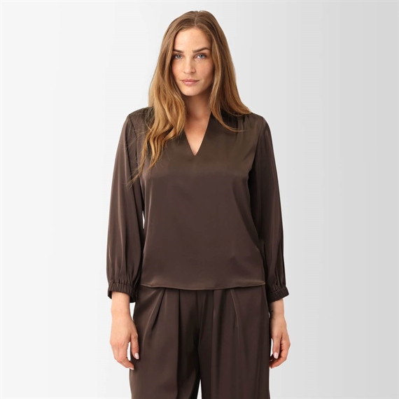 Karmamia Jody Bluse, Semi Rich Brown